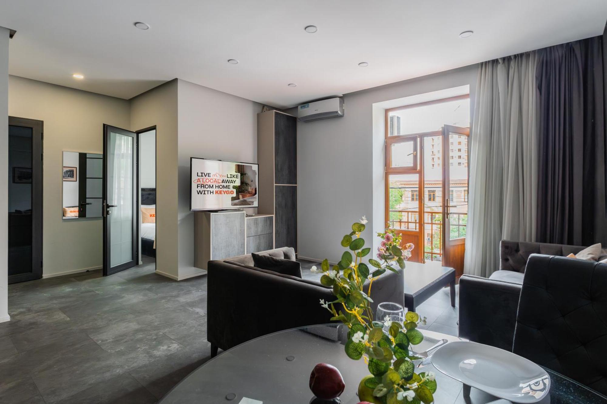 Designed 1Br Balcony To Saryan St Self-Enrty Keygo 29 Apartment Yerevan Exterior photo